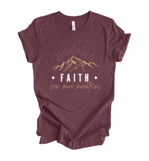 Faith Can Move Mountains Tee